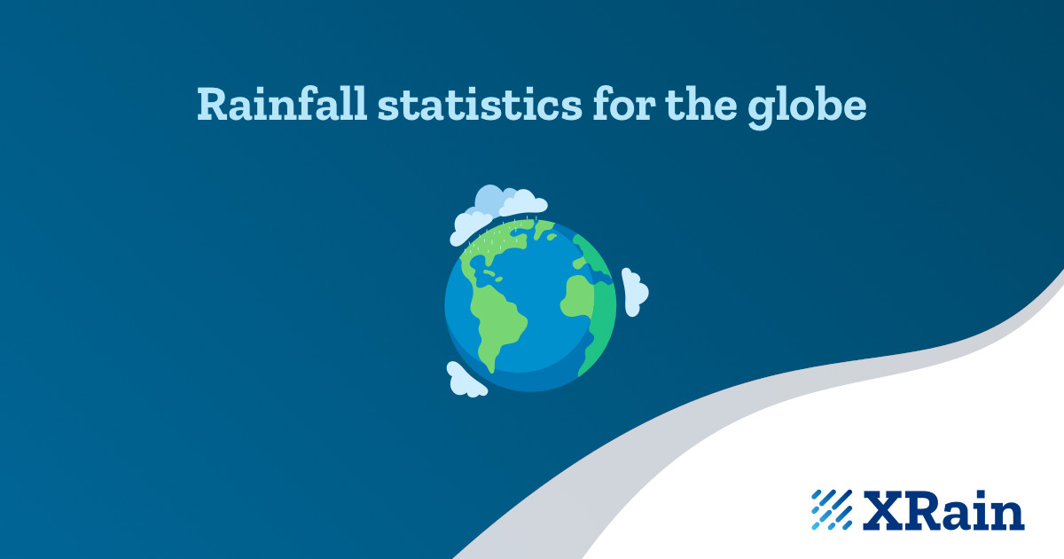 Xrain rainfall statistics for the globe